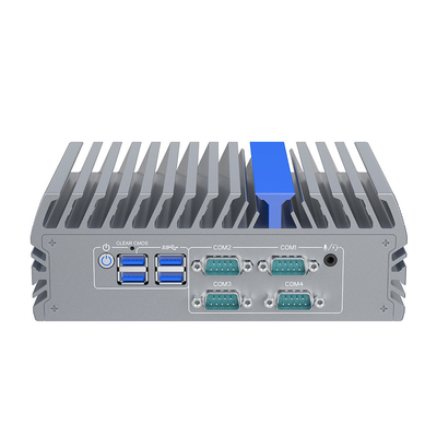 Fanless Industrial Mini PC 12th Gen Intel Alder Lake N100 Quad Core Mini Computer