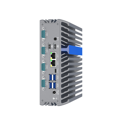 DC 12V Industrial N100 Embedded Box Computers Support Network Wake Up