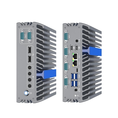 Industrial PC Embedded N100 6 Com 2.5 Gb Ethernet Industrial Computer Fanless