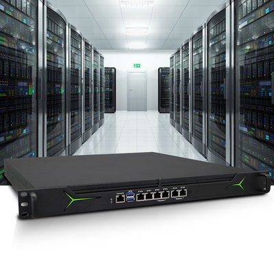 1U Rackmount Linux Firewall Appliance With Intel H610 Chipset