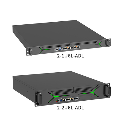 6 Intel 1000m Ports 2u Rack Mounted Devices Application For Database