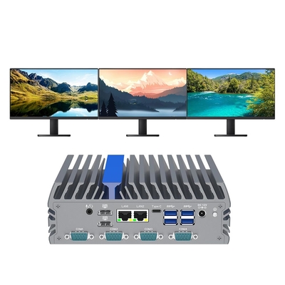 Embedded Industrial Edge Computing 6 Rs232 Com Mini Box Computer