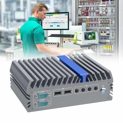 Compact Pc Industrial Fanless Embedded Pc with 4 USB 3.0 2  USB 2.0