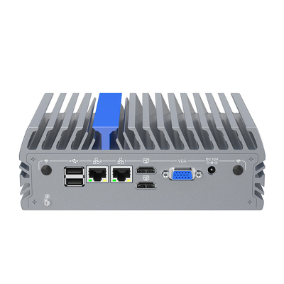 Mini Fanless Box Computer with 4 Cores and Intel N100 Processor