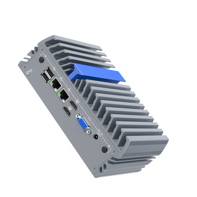 Small Form Factor Computer N100 2 Lan 4 Com 6 USB Mini PC 12 Volts