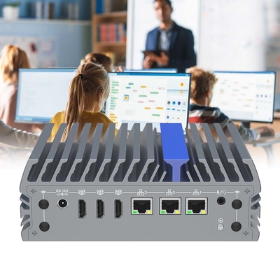 Intelligent Warehouse Fanless Linux PC 12th Gen I3 I5 I7 Ddr5 Mini PCs