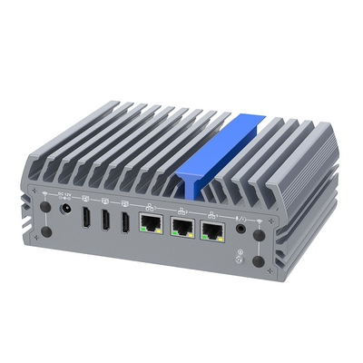Industrial Fanless Computer 12th Intel Core I7 Mini PC Without Fan