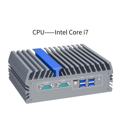 Fanless Mini Box PC Intel Core I3 1215u Three 2.5g Lan Rs232 485