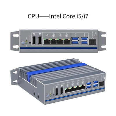 12th Gen Intel Embedded PC Rugged Industrial PC With Wi Fi Ethernet