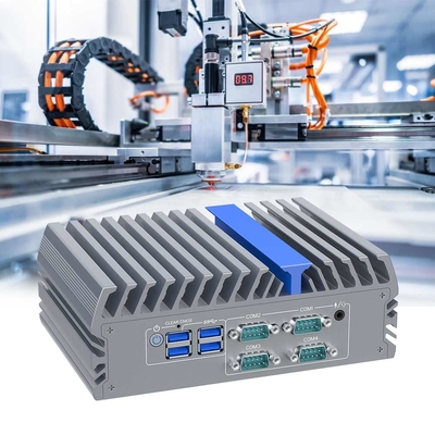 Intel J6412 Mini PC VGA HD Dual Display Dual Lan Fanless Pc For Industrial Automation