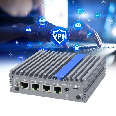 16GB N100 Dual Display Firewall Appliance Barebone 2.5G LAN Fanless Industrial Mini PC