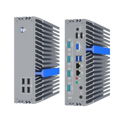 Quad Core Industrial PC With Windows 10 11 For Factory Automation