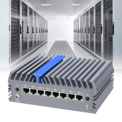 Dual DDR5 M.2 SSD 1 RJ45 COM Firewall 8 Gigabit Network Ports