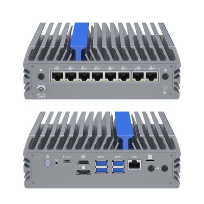 8 Lan Mini PC Network Server Mini Firewall PC Triple Display