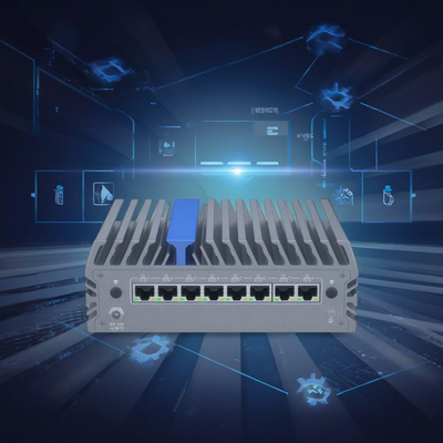 Barebone Fanless Mini PC Firewall Ultra 7 155U Intel Graphics Display Chip 4.3 GHz Max Turbo Experience The Difference