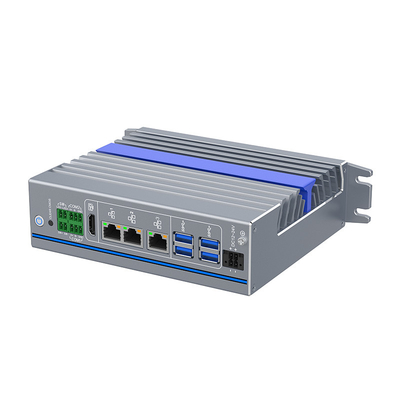 Compact PC N97 Fanless Mini PC M.2 SATA SSD Fanless Box Computer For Industrial Control Automation
