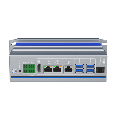 Fanless Box PC 12th Gen N100 Mini PC Windows 11 With 2 RS485 COM