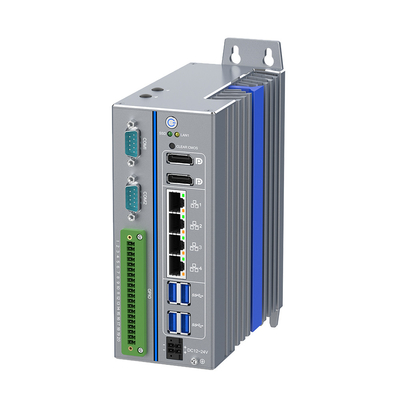 Din Rail Mini Pc I7-1255U Processors 4 Lan 4 Usb Linux Mini Pc