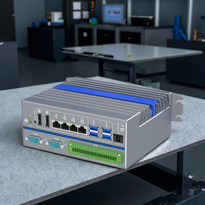 Ultra-Rugged Design Intel Core I5 Fanless Industrial PC DC12V~24V wide voltage For Harsh Environments