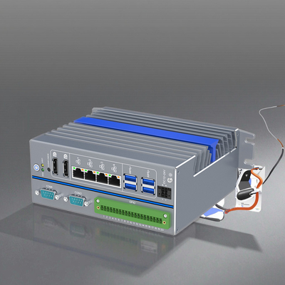 Wall-mount 12th Gen Intel Core I7 1255u Industrial Embedded Box Pc Support CAN Bus GPIO RS232 
