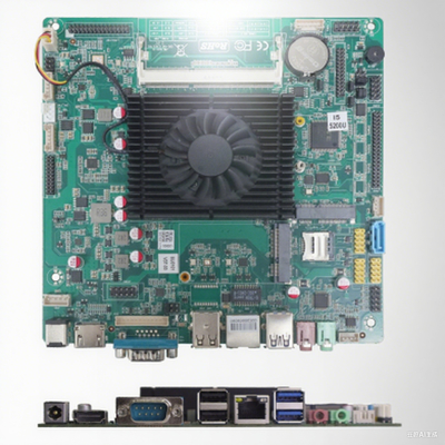 170 x 170mm Embedded Industrial Motherboard with Dual Storage & WiFi